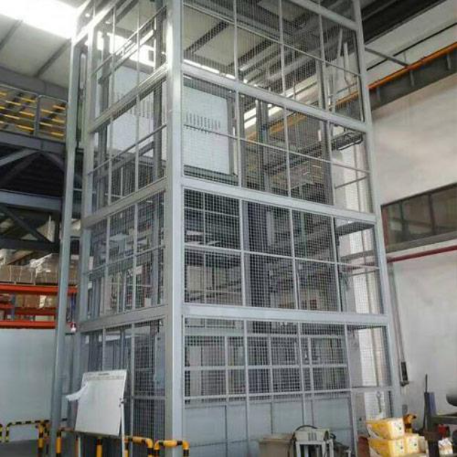 巴东导轨式升降平台货梯